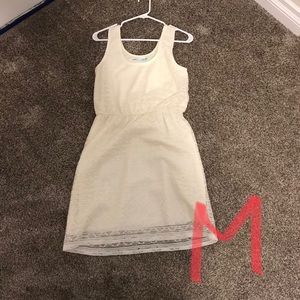 Cream Lace Dress